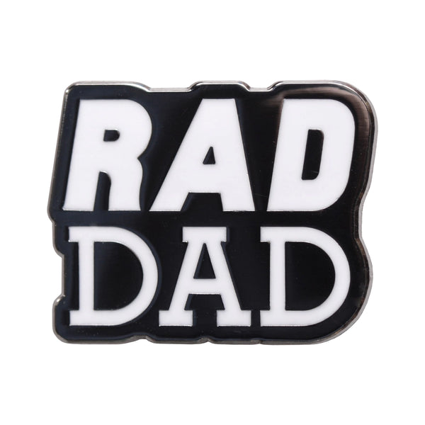 Alphabet Bags Rad Dad Enamel Pin