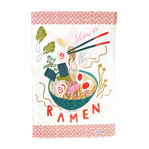 Laura Barnes Ramen Tea Towel