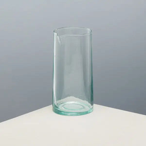 Handmade Recycled Glass Carafe