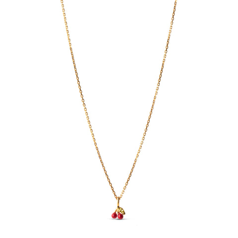 Red Cherry Necklace