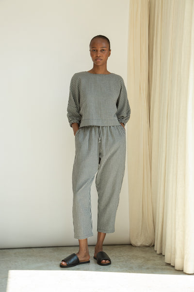 Cedar-Cay Gingham Trousers
