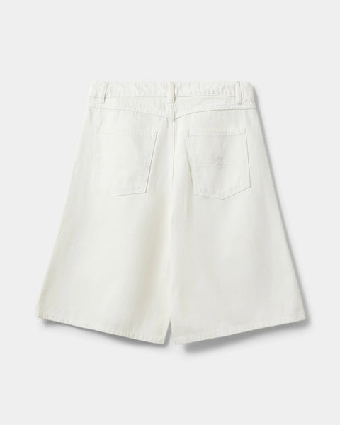 White Stoke Oversized Shorts