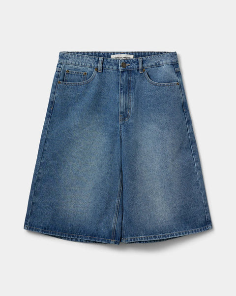 Denim Stoke Oversized Shorts