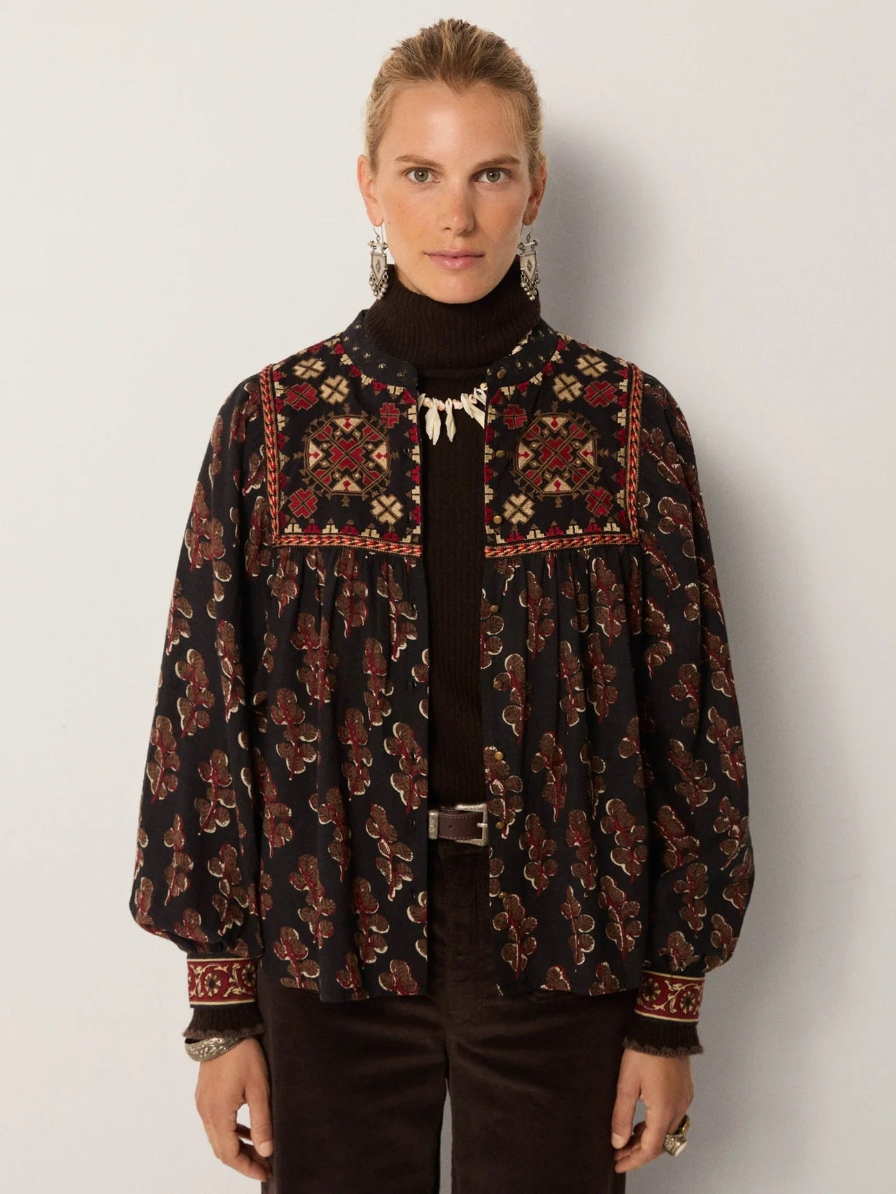 Scarlet Cocora Blouse