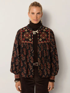 Scarlet Cocora Blouse