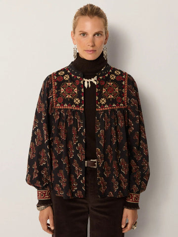 Scarlet Cocora Blouse