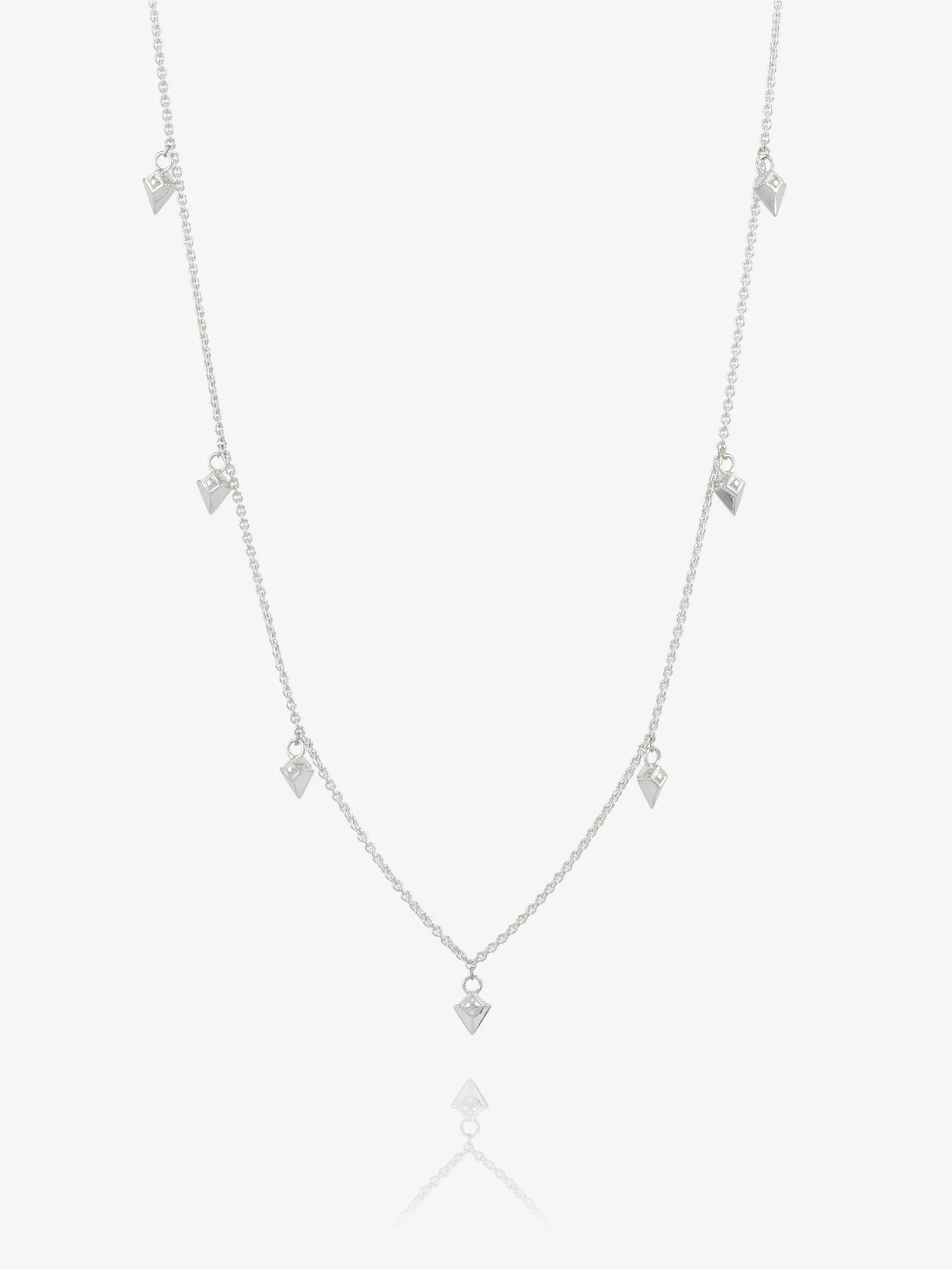 Rachel Jackson Silver Arrow Necklace