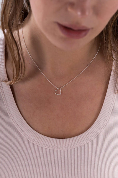 Silver Heart Necklace