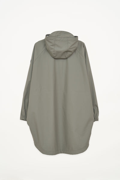 Sky Mulled Basil Raincoat