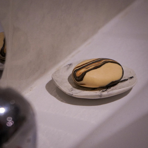Marble Effect Soap Dish