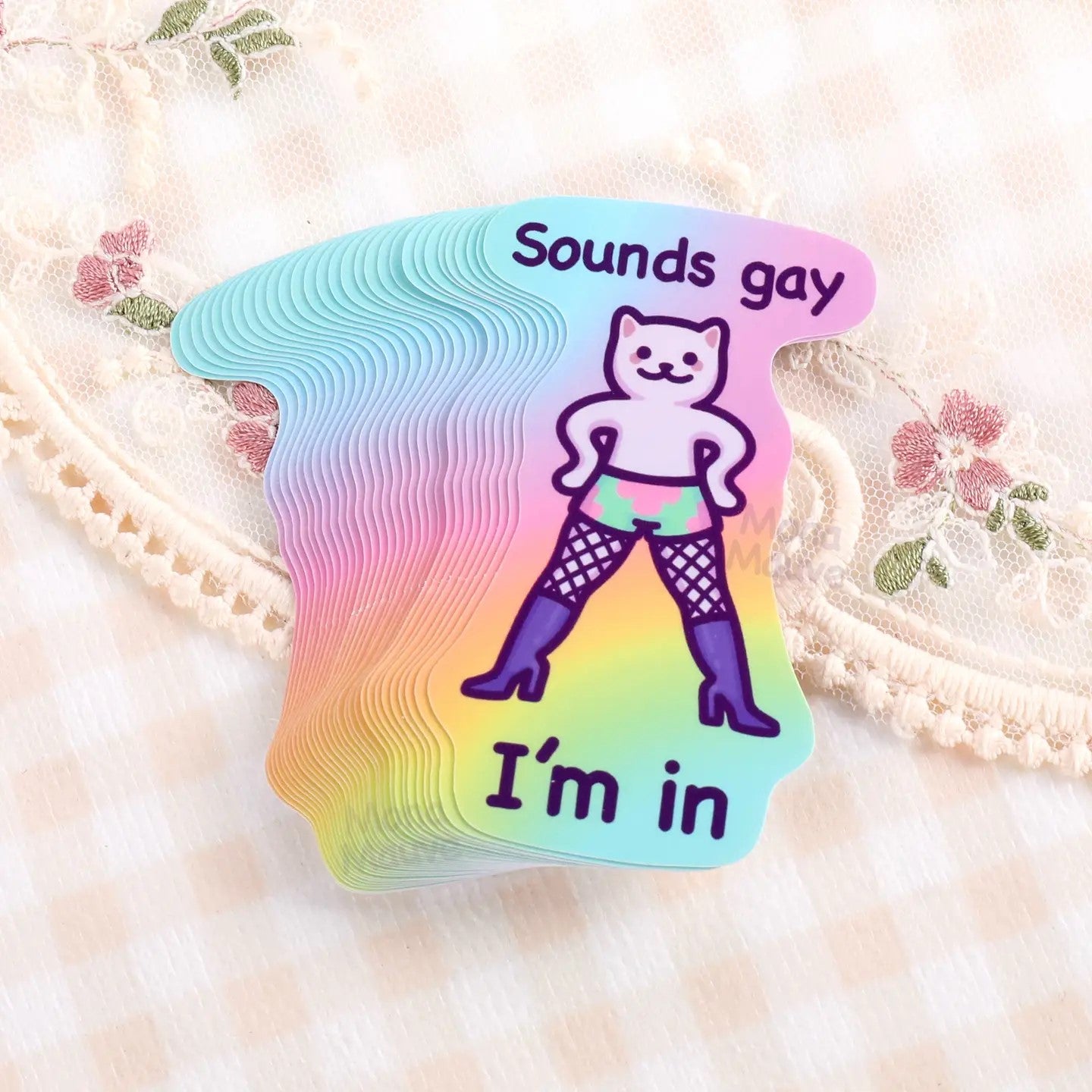 Sounds Gay Sticker