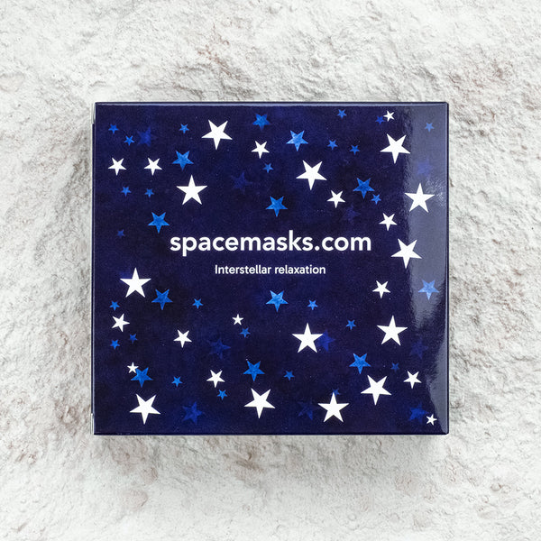 Blue Jasmine-scented Spacemasks Box