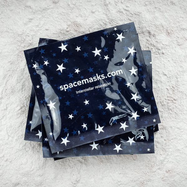 Blue Jasmine-scented Spacemasks Box
