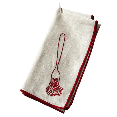 Spaghetti Linen Blend Napkins