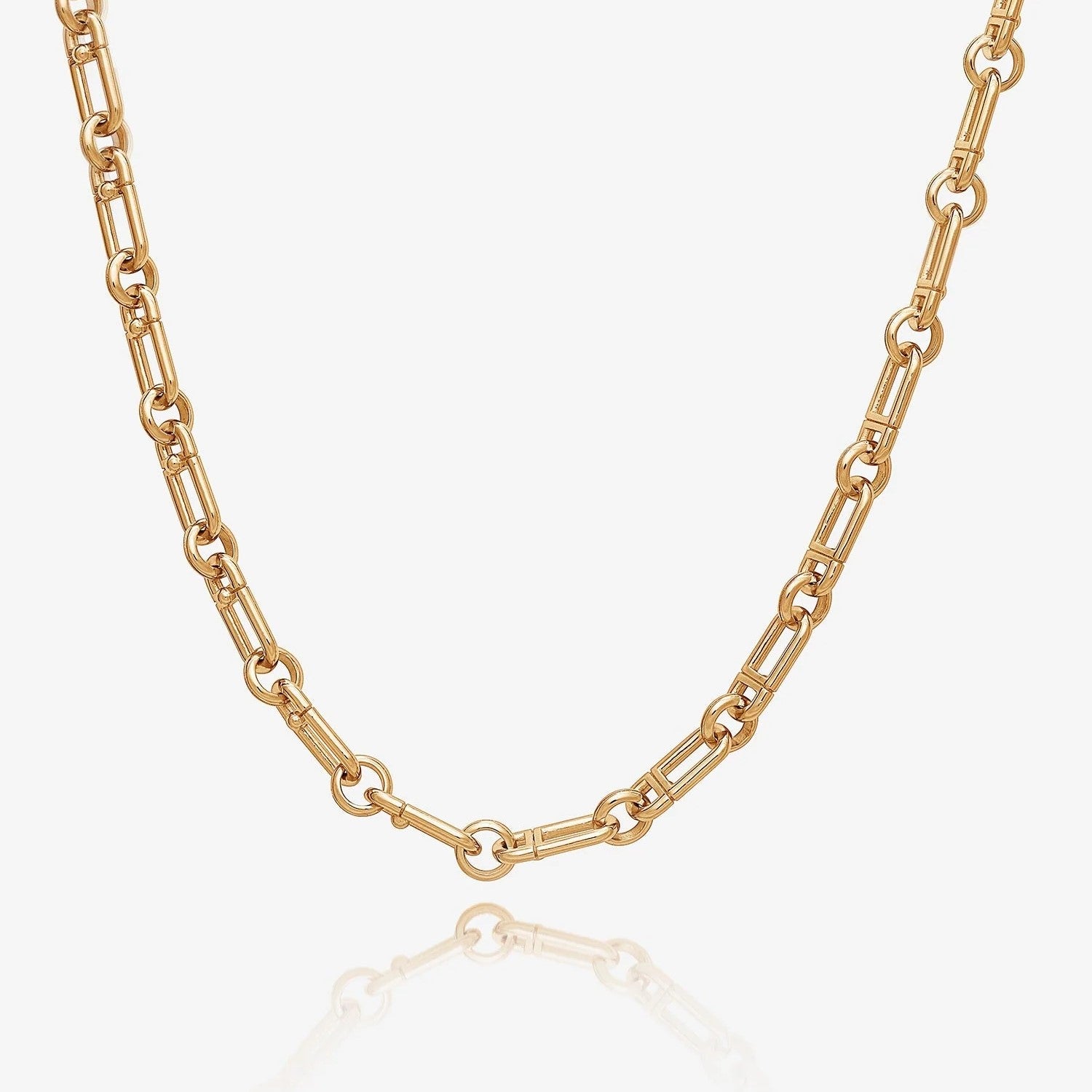 Rachel Jackson Medium Stellar Hardware Chain Necklace