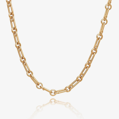 Rachel Jackson Medium Stellar Hardware Chain Necklace