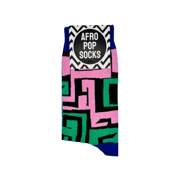 Street Life Black Socks