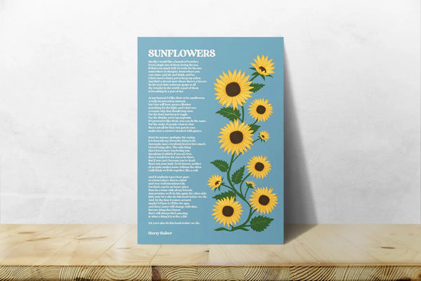 Sunflowers A3 Prints