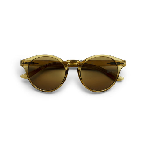 Casual Olive Brown Sunglasses