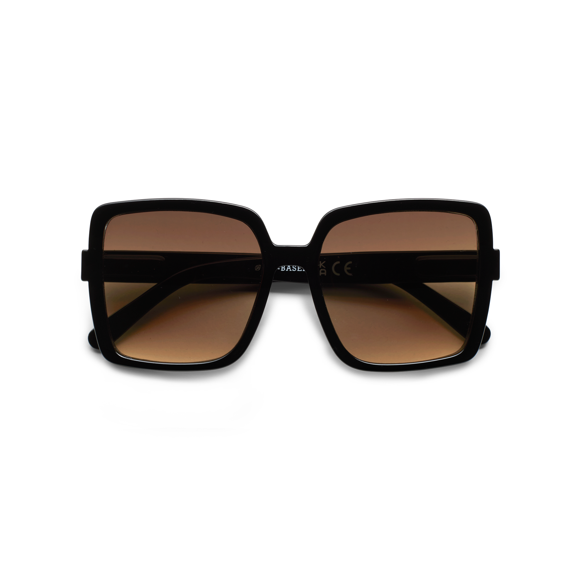 Square XL Black Sunglasses