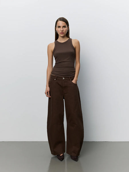 Tomar Jeans in Dark Brown