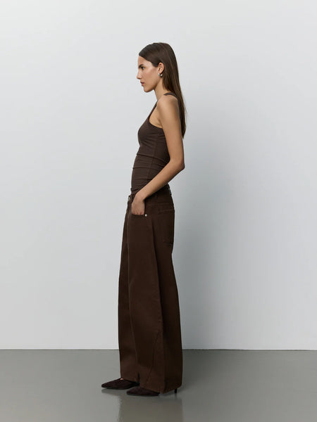 Tomar Jeans in Dark Brown