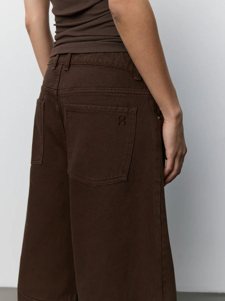 Tomar Jeans in Dark Brown