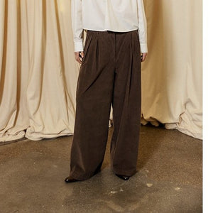Tailor Coffee Cord Trousers