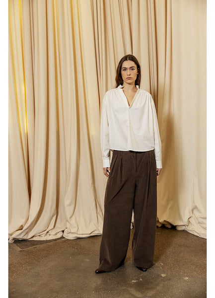 Tailor Coffee Cord Trousers