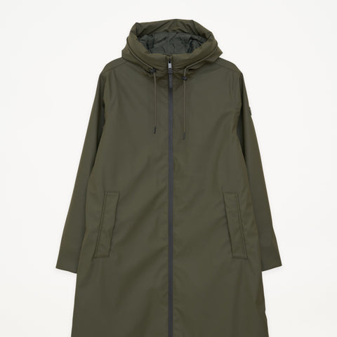 Tanta Neige Rain Coat in Khaki