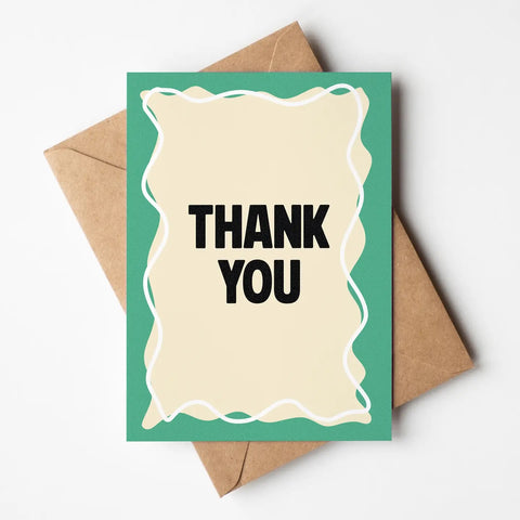 Bold Thank You Card