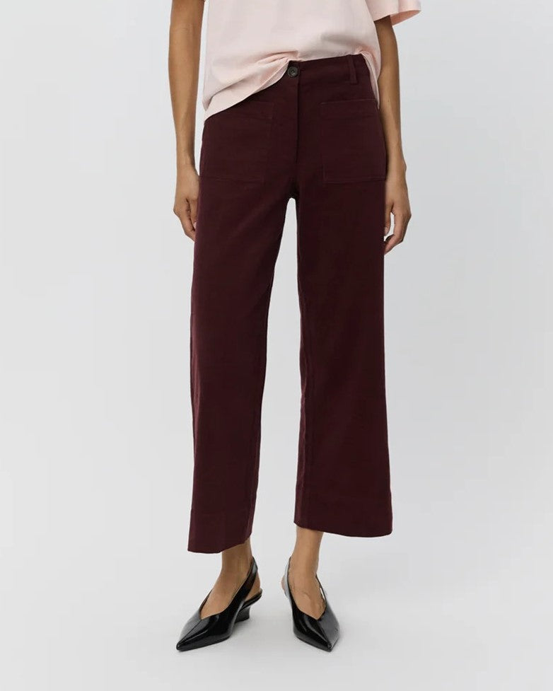 Toulouse Plum Trousers