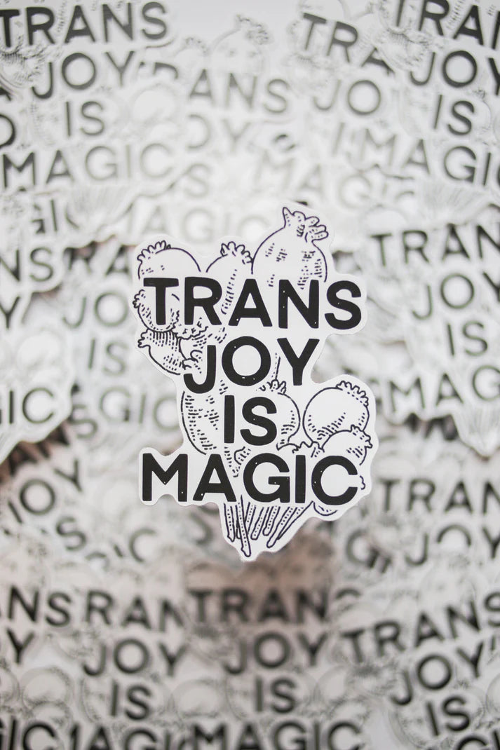 Conscious Euphoria Trans Joy is Magic sticker