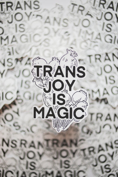 Conscious Euphoria Trans Joy is Magic sticker