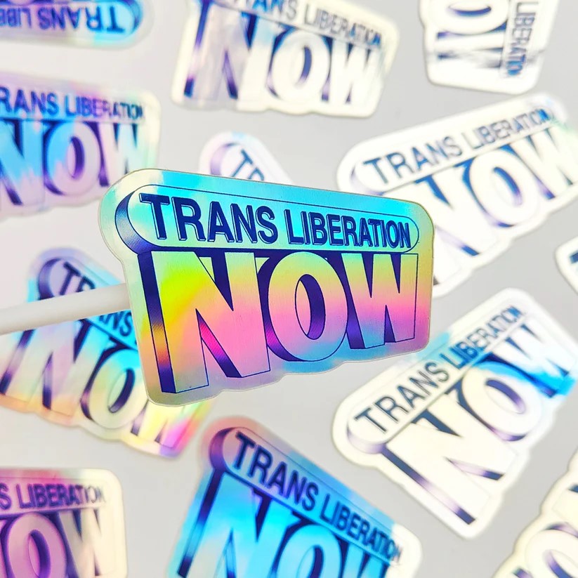 Trans Liberation Now Sticker