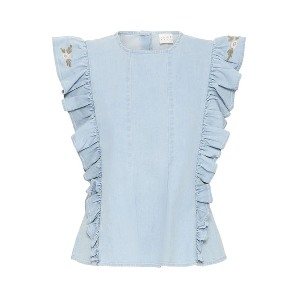 Light blue Trica Top from Atelier Reve