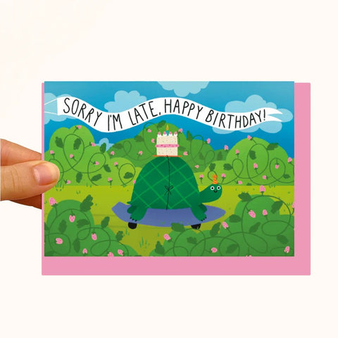 Turtle Birthday Card