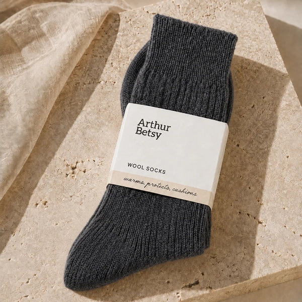 Twilight Alpaca Wool Socks