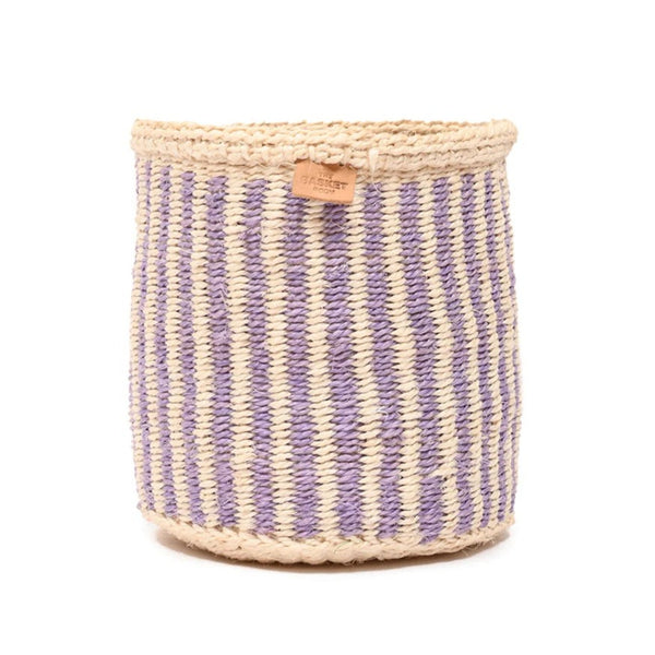 UMEME: Lavender Pinstripe Basket