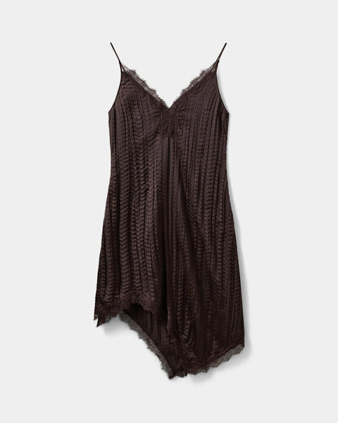 Winona Asymmetric Slip Dress
