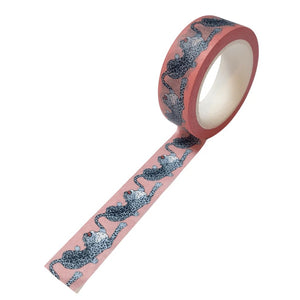 Prowling Leopard Washi Tape