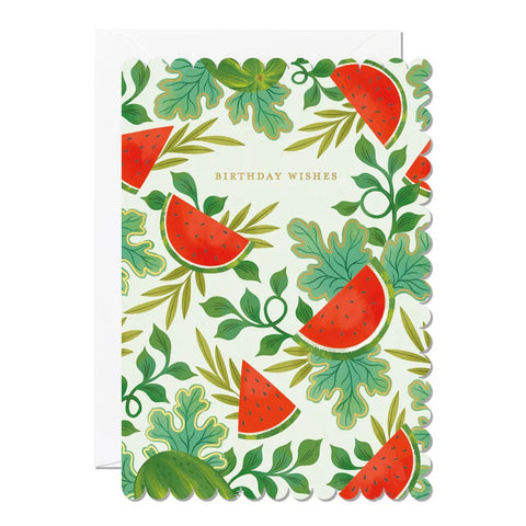 Watermelon Birthday Card