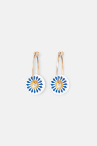 White Riley Earrings