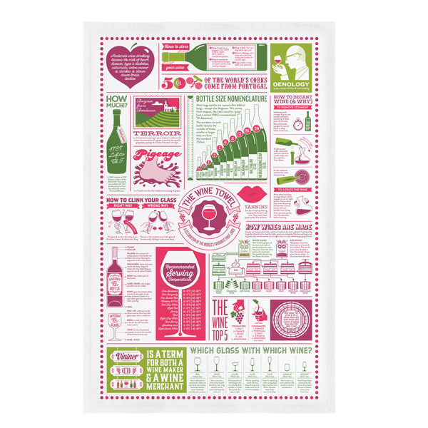 Wine Tea Towel