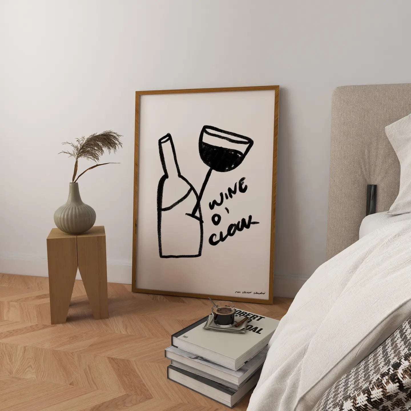 Wine O'clock A3 Print
