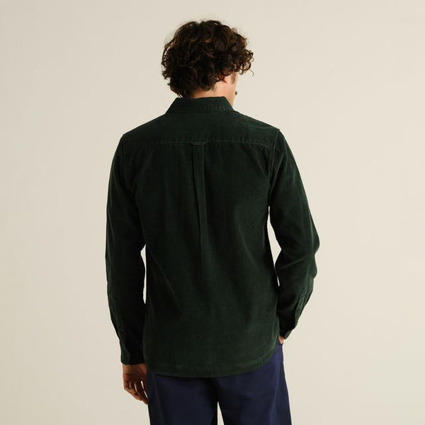 Dark Green Corduroy Varberg Shirt