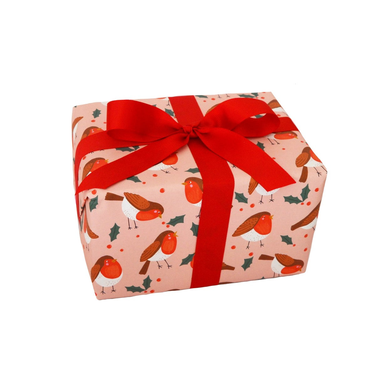Christmas Robins Wrapping Paper