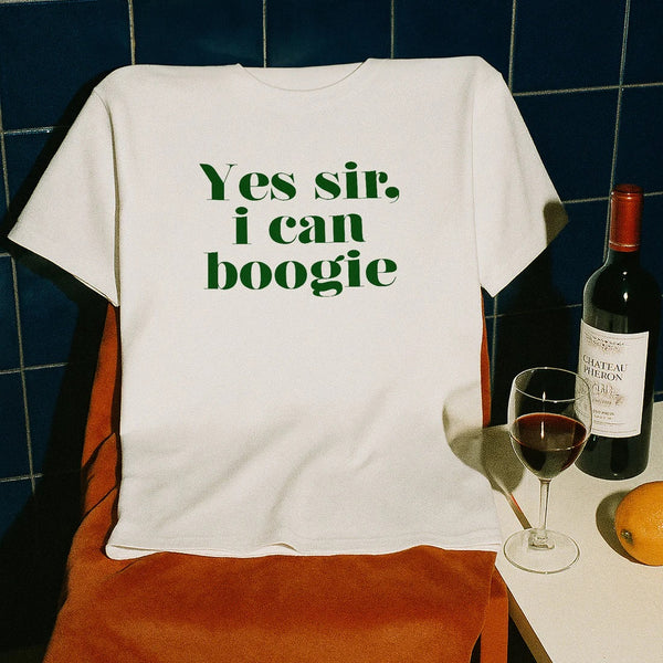 Yes Sir I Can Boogie T-shirt