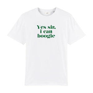 Yes Sir I Can Boogie T-shirt
