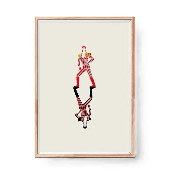 Ziggy Stardust David Bowie print by Eye for London